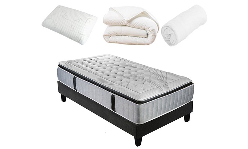 Image 6: Matelas à ressorts ensachés et en mousse à mémoire de forme