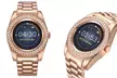 Timothy Stone Smartwatch, verziert mit 90 Kristallen von Swarovski®, in Silber, Gold oder Roségold inkl. Versand - Second Medium