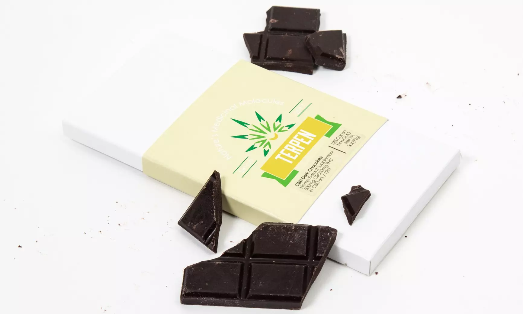 One 500mg CBD Edible Chocolate Bar or $30 Gift Card from Terpen (Up to 50% Off) - Primary Image