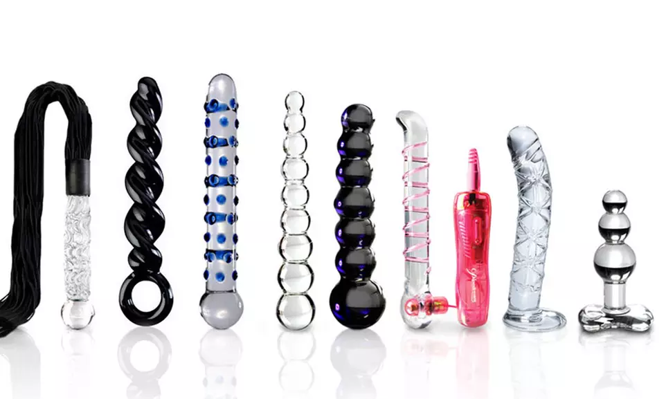 Icicles Hand Blown Glass Massager