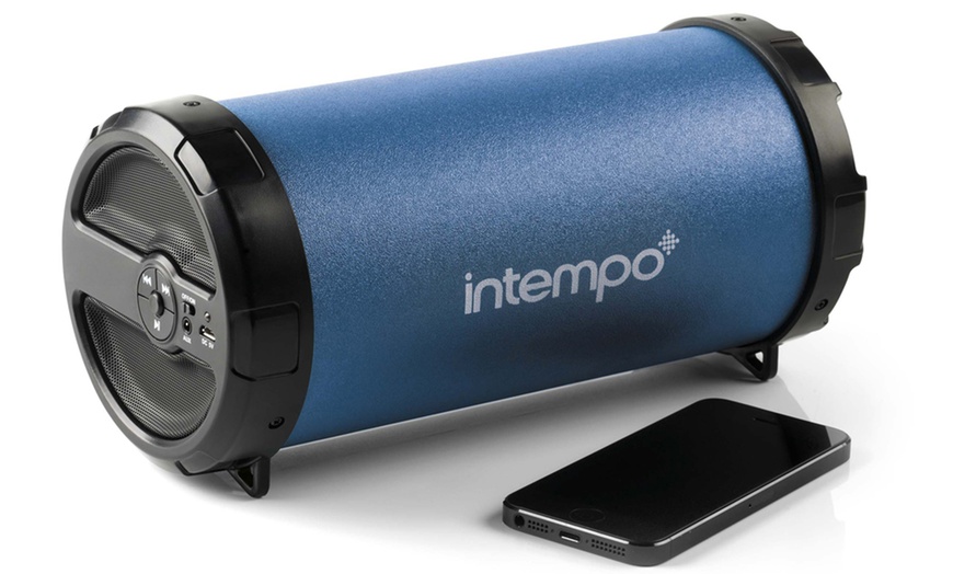 Image 3: Intempo Rechargeable Tube Speaker