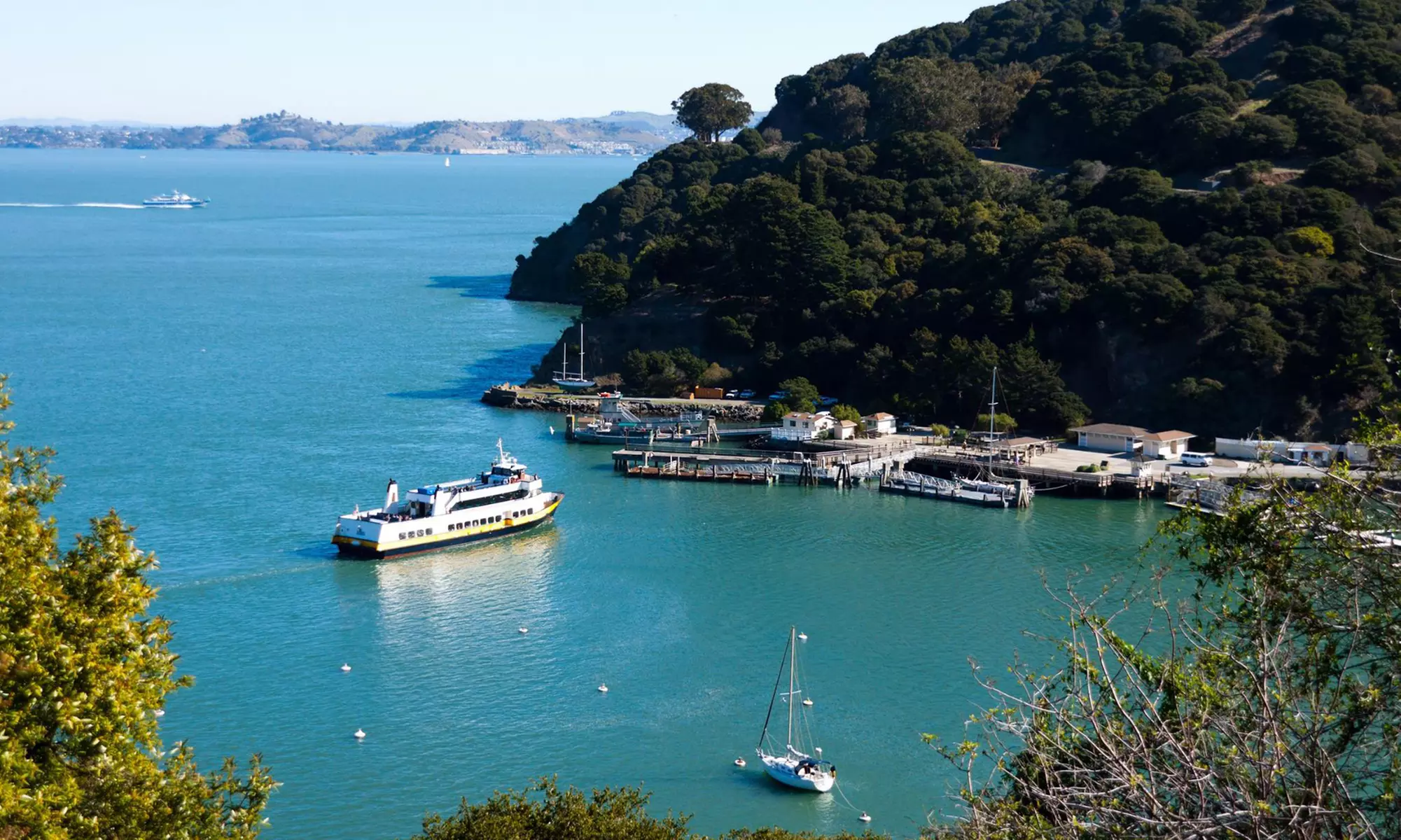 Angel Island, Tiburon, or Sausalito Ferry from Blue & Gold Fleet. Six Options Available. - Primary Image