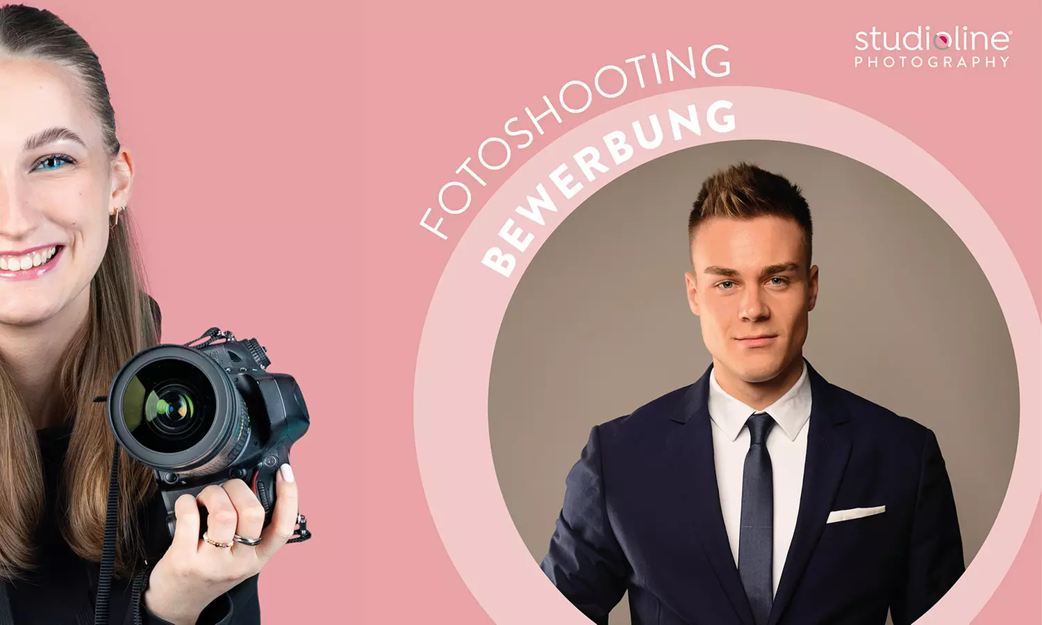 60 Min. studioline PHOTOGRAPHY Premium-Bewerbungsshooting