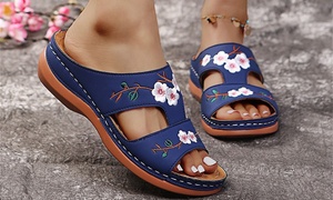 Women's Summer Embroidered Sandals