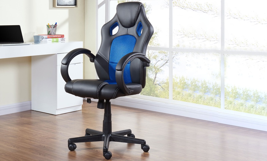 Image 3: Bugatti Racer Office Chair