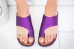 Sandales plates avec entre-doigts avec fonction orthopédique, coloris et pointure au choix - Image 4
