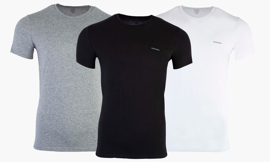 Image 1: Three-Pack of Diesel T-Shirt