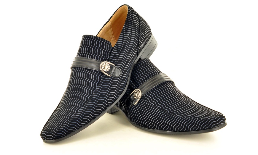 Image 9: Mocassins style italien homme