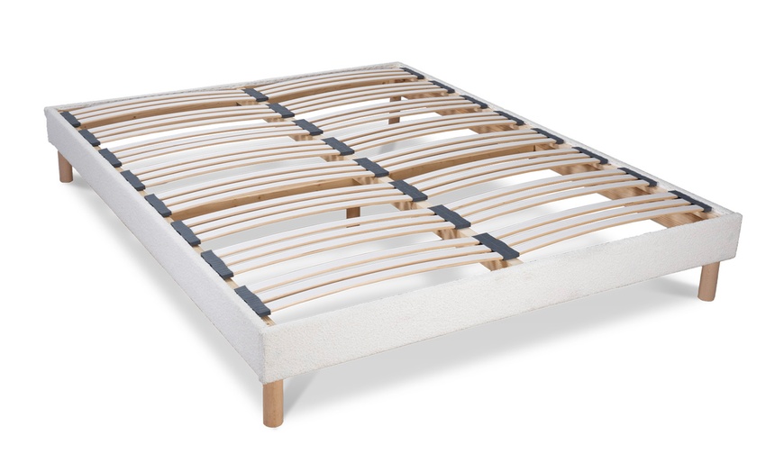 Image 3: Sommier Bianca en laine bouclée, tehnologie tri-lattes 