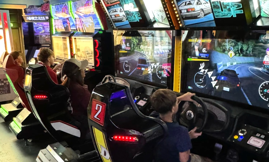 Image 2: Fun with 1 or 3 Hour Arcade Play/ All-Day Arcade Play for 1,2, or 4