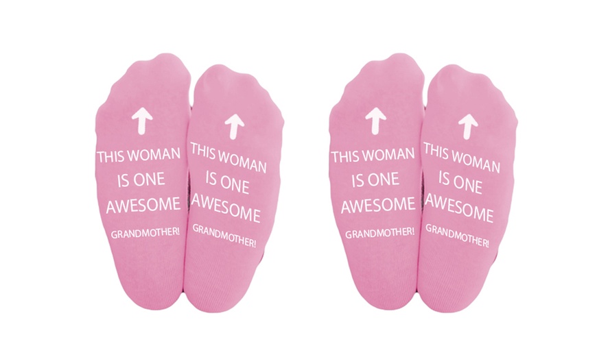 Image 12: Awesome Family Members Gift Socks