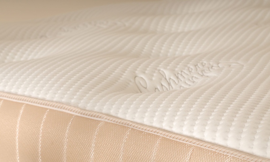 Image 8: Cashmere and Wool Pocket Sprung Mattress with Memory Foam