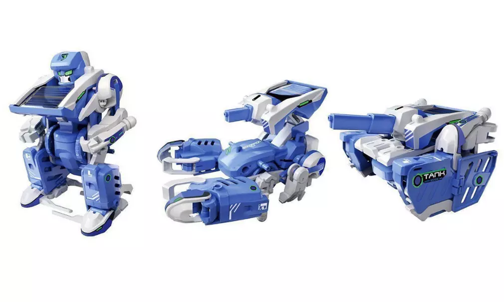 DIY Educational 3-in-1 Solar Robot Vehicle - Primary Image