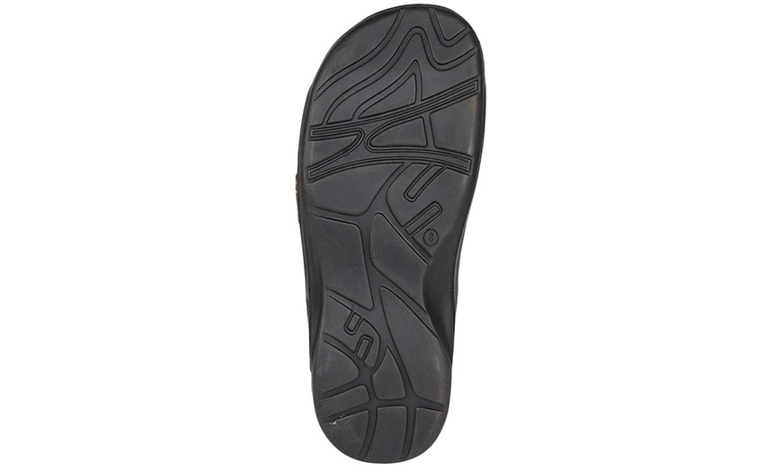 Image 2: Roamers North Haven Men's Leather Sandals
