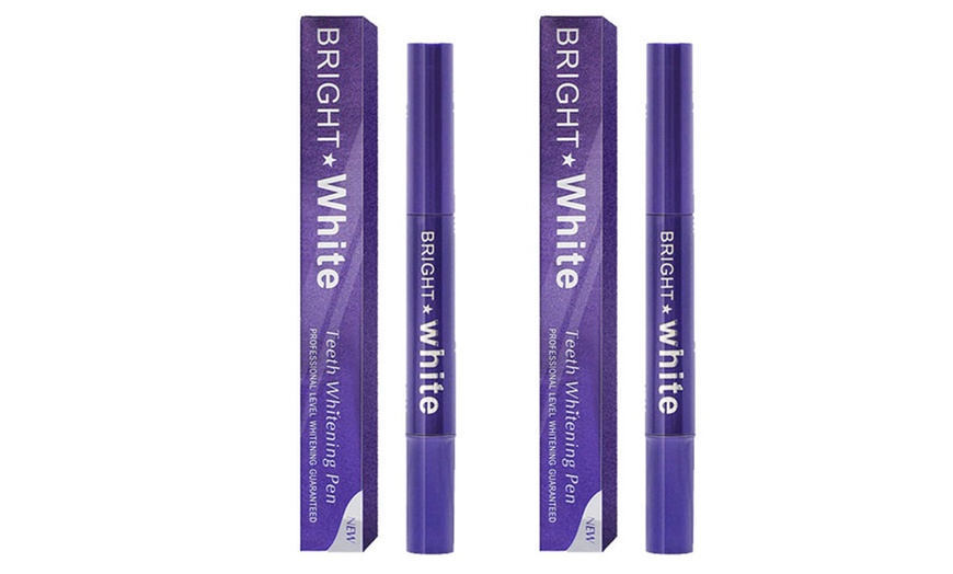 Image 6: 1 ou 2 stylos de blanchiment des dents Bright White