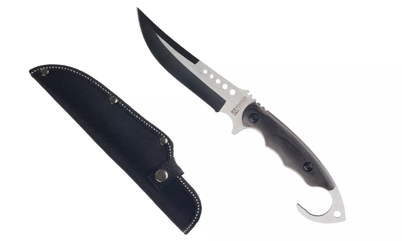 10" Hammer Hook Dagger with Black Nylon Sheath - Primary Image