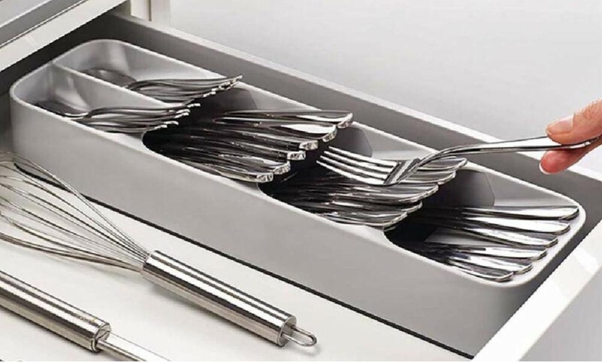 Image 10: One or Two Cutlery or Knife Storage Boxes