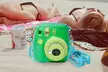 Hard Shell Glitter Camera Case with Adjustable Strap - Second Medium