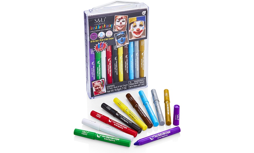 Image 1: Twist Up Face Paint Pens