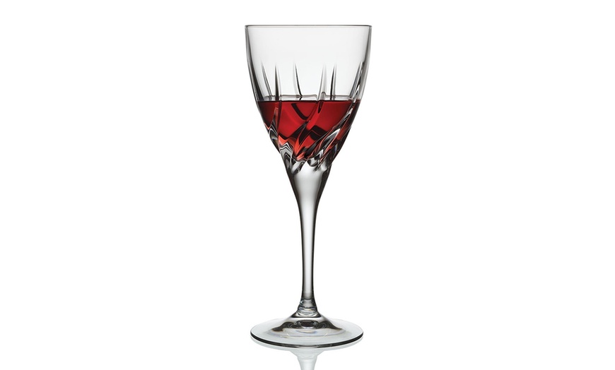 Image 2: RCR Twist Crystal Wine Glasses