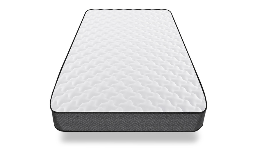 Image 6: Memory Foam Quilted Sprung Mattress