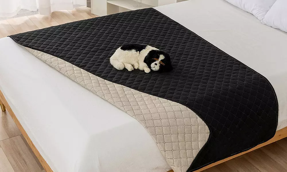 Wasser- und rutschfeste Hundedecke zum Möbelschutz