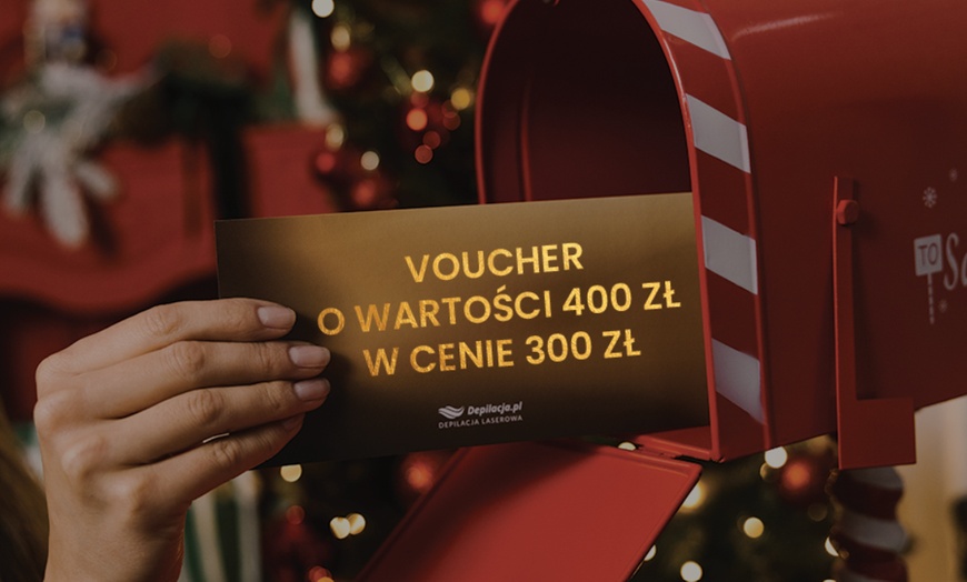 Image 3: Karty podarunkowe o wartości do 750 zł do salonów Depilacja.pl