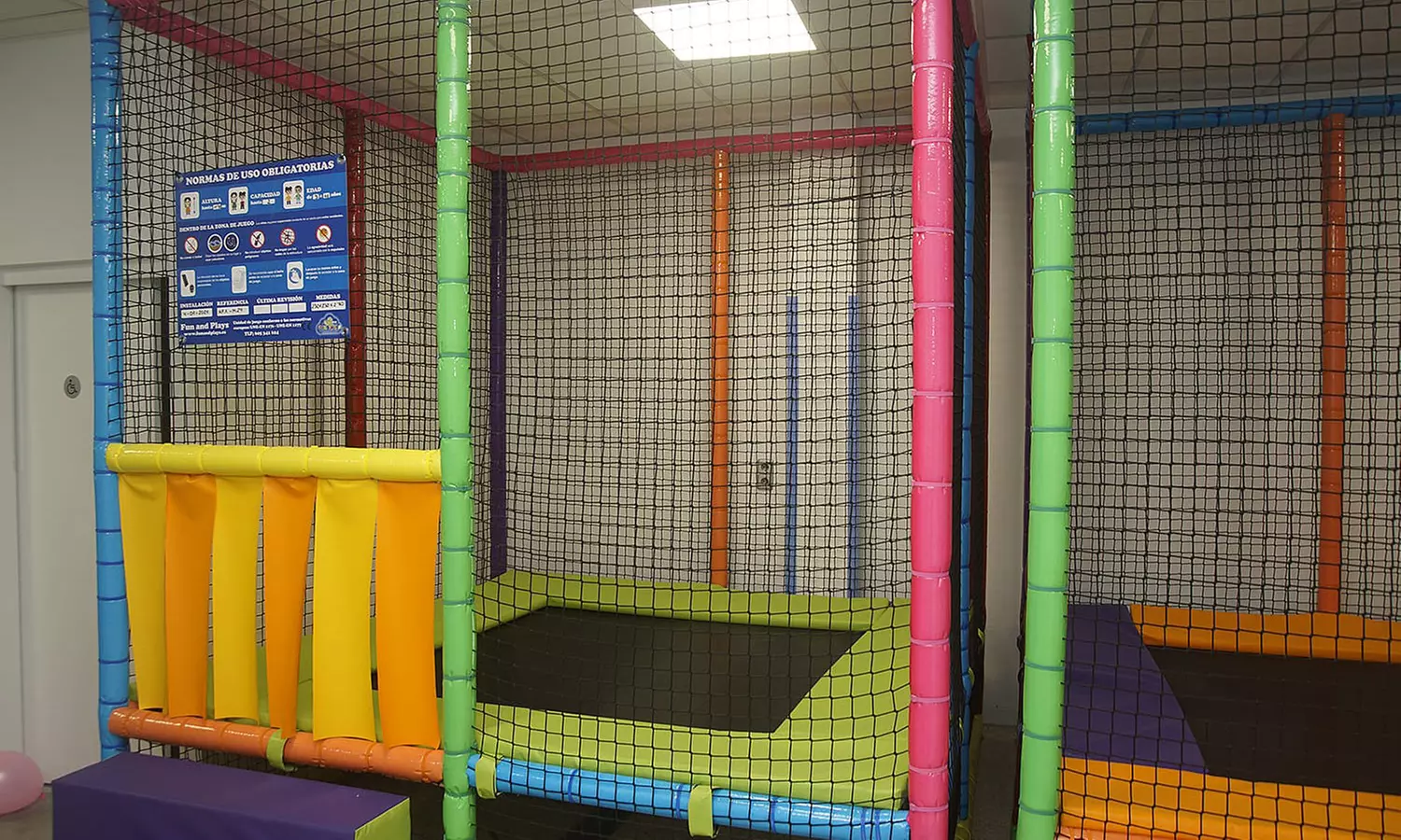 Diversión para los peques con un acceso ilimitado a parque infantil