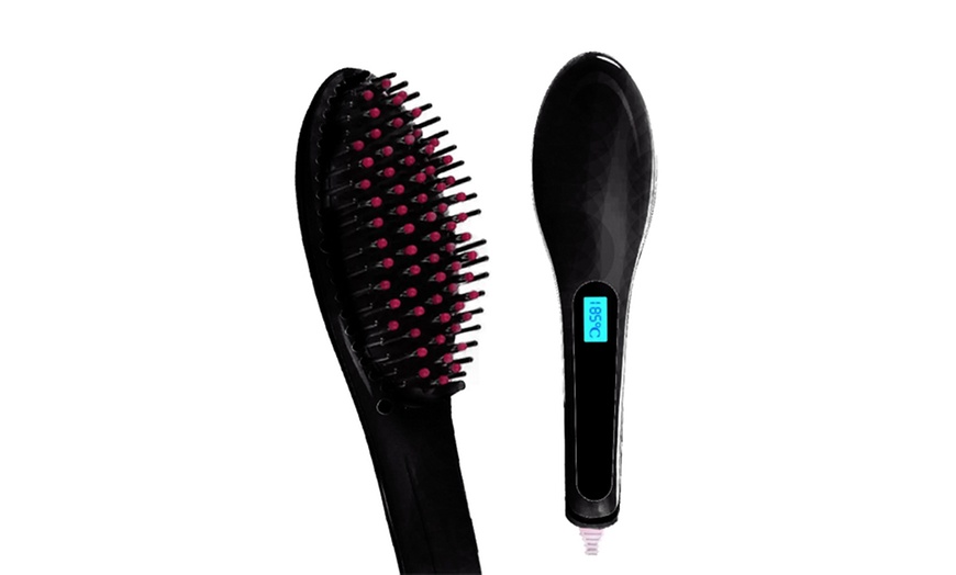 instamagic hair straightening brush