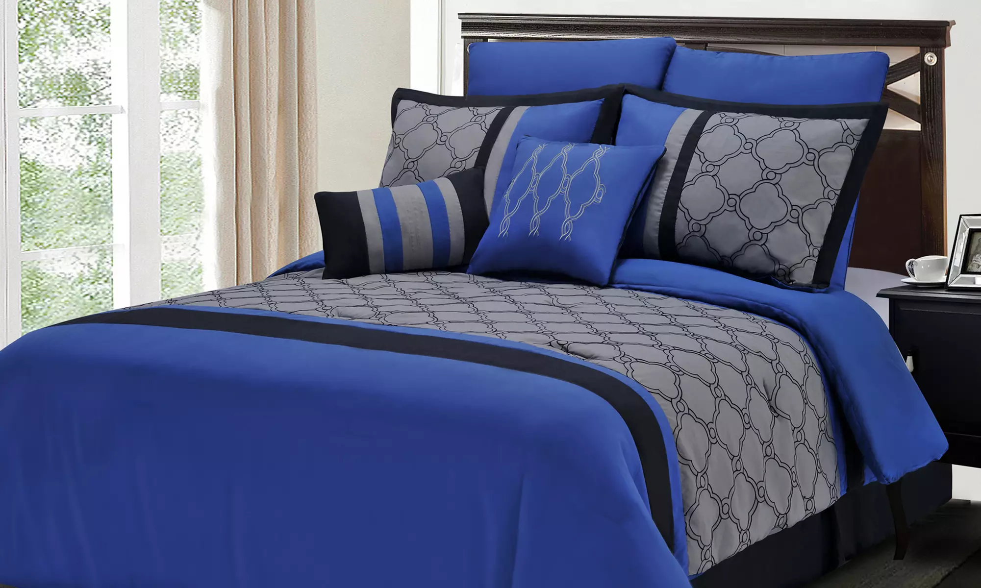 Superior Maxfield Comforter Set (8-Piece) - Primary Image