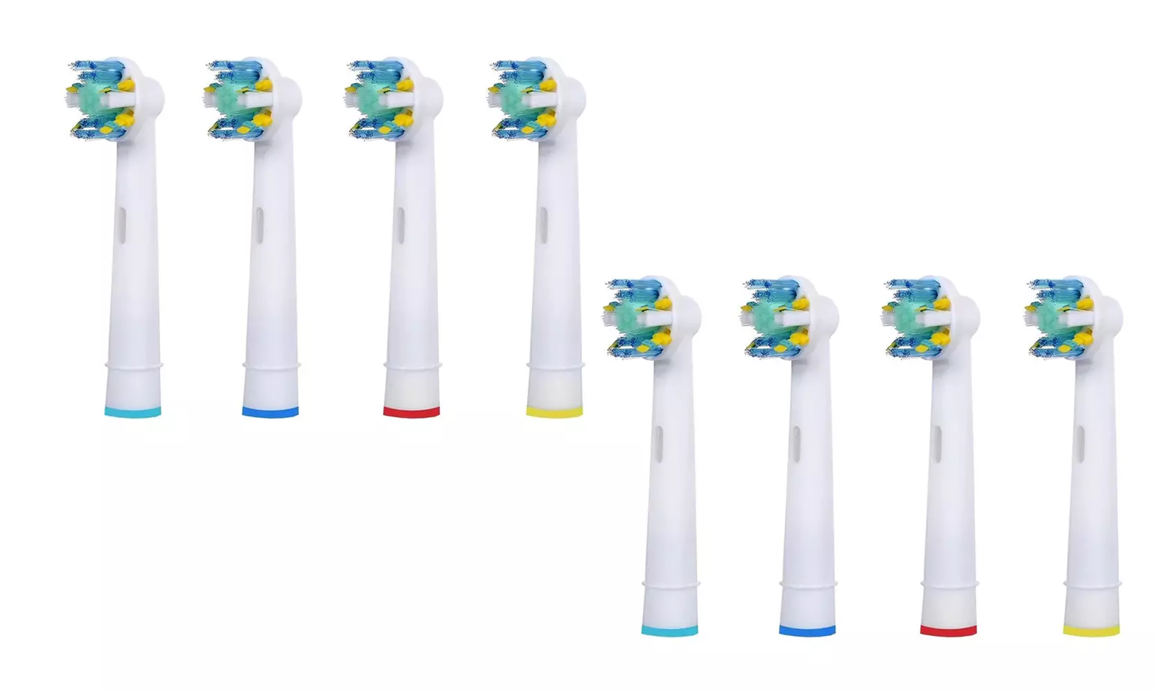 1 of 2 pakken van 4 Glamza opzetborstels