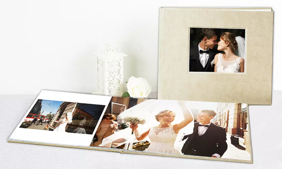 Custom Debossed Lay-Flat Hardcover Photobook from Photobook America (Up to 82% Off) - Primary Image