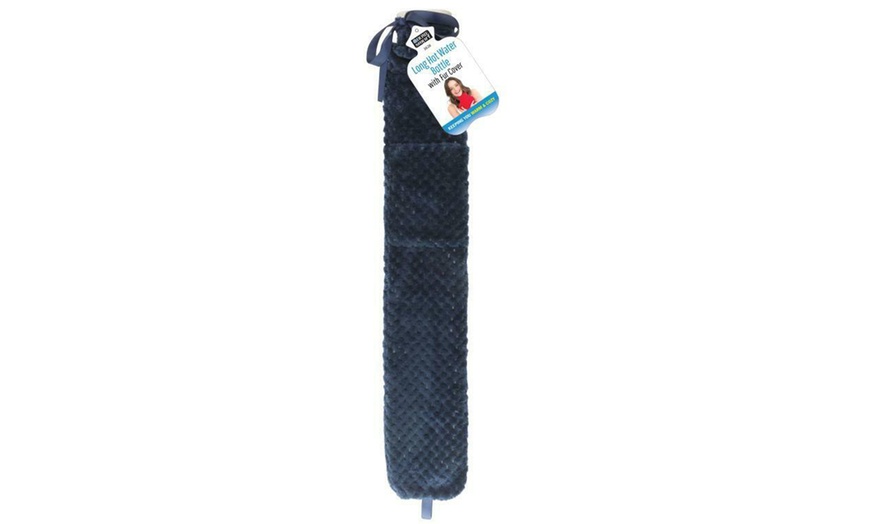 Image 10: Extra Long Hot Water Bottle