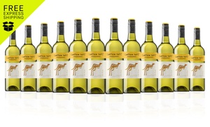 12 Bottles of Yellow Tail Rose or White Wine from Coffee and Wine Co