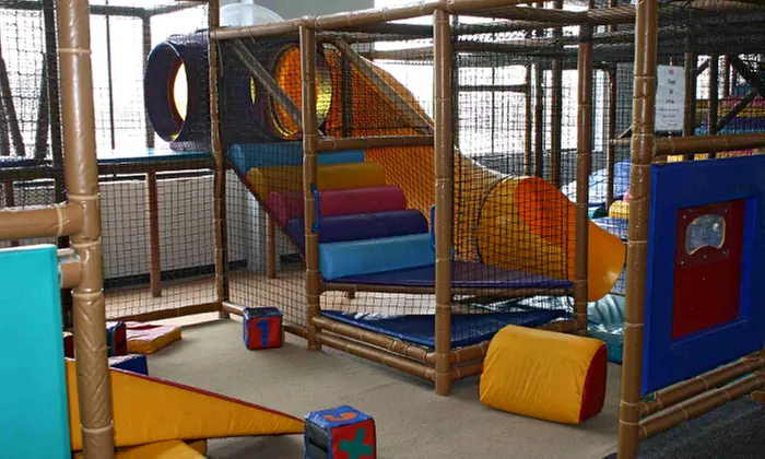 Admission, Bounce Time, and Unlimited Laser Tag for One, Two, or Four at Castaway Play Cafe (Up to 52% Off) - Second Medium