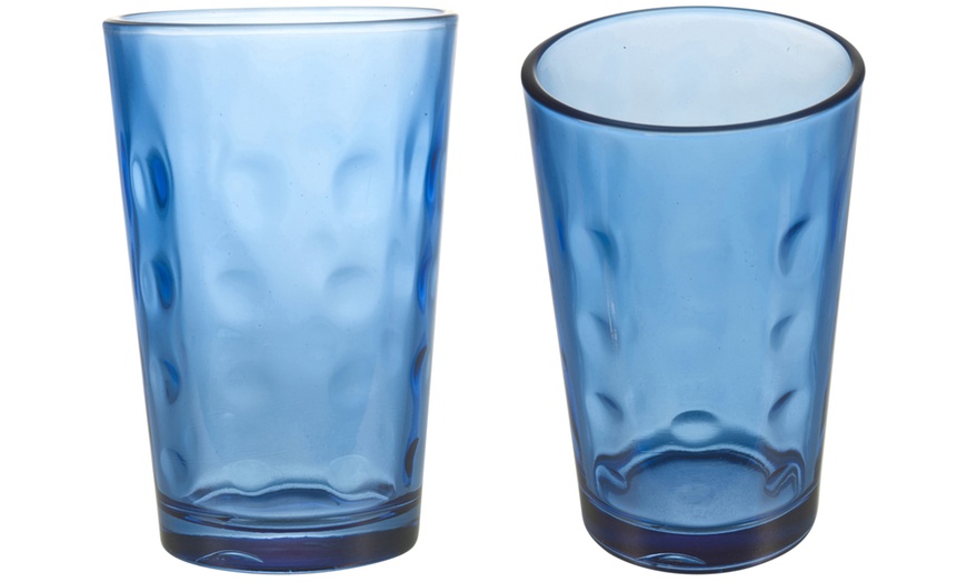 Image 10: Coloured Drinking Glasses Set