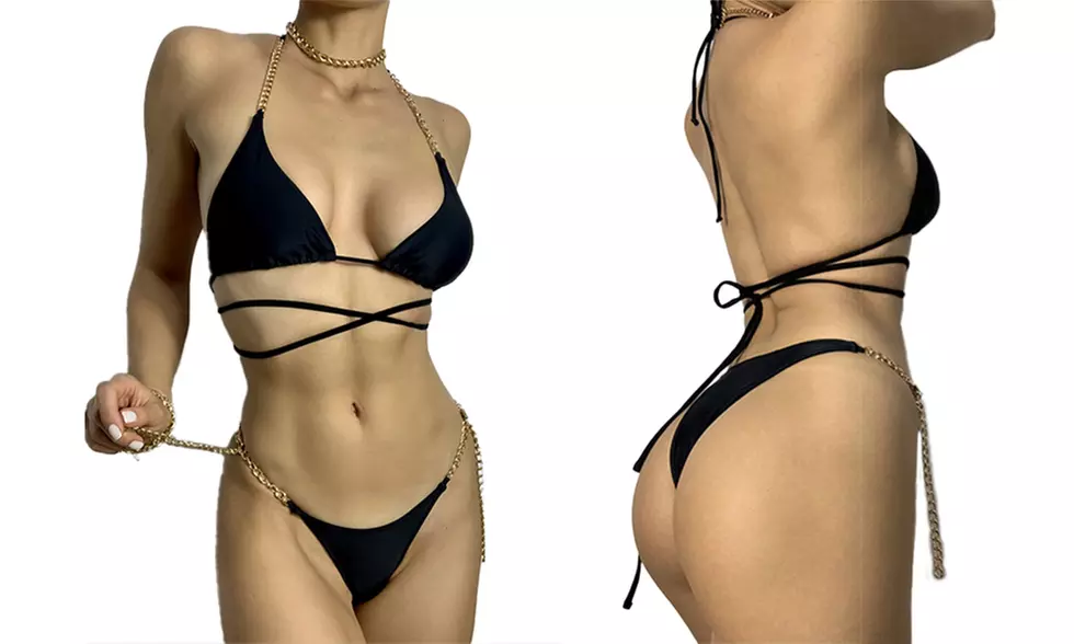 1 ou 2 maillots de bain femme 2 pièces bijoux - Image 2