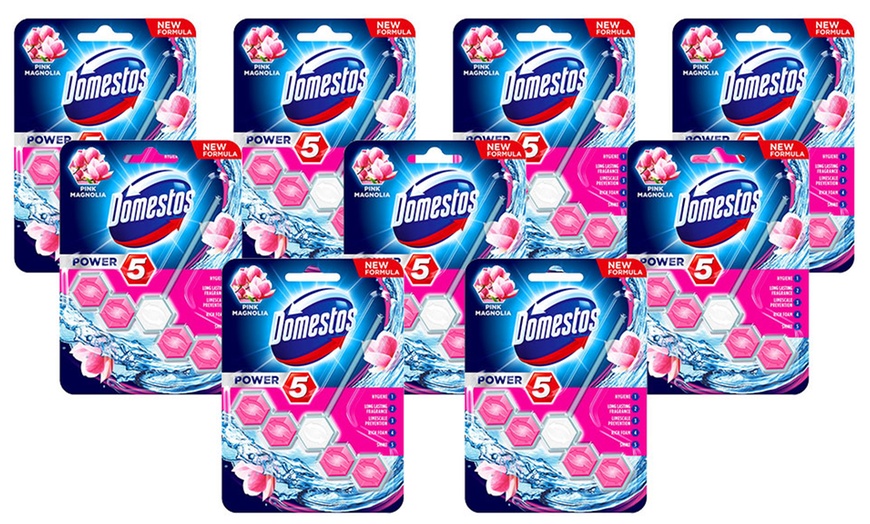 Image 13: 9 or 18 Domestos Power 5 Rim Blocks