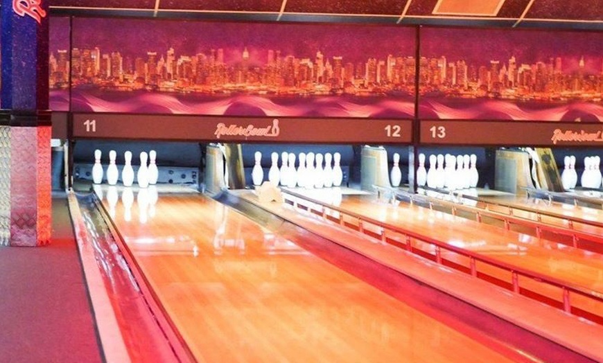 Image 5: Two Games of Bowling with Pizza