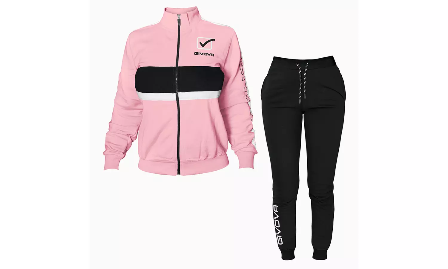Tuta donna Givova cotone felpato