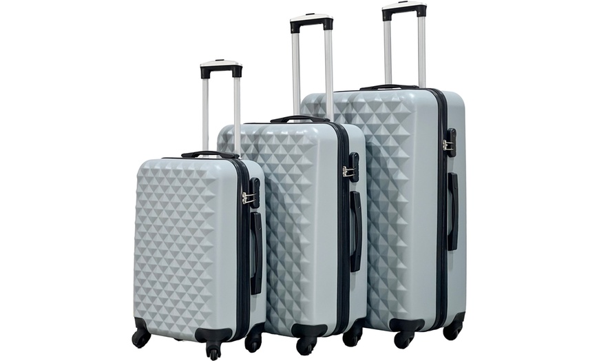 Image 4: Three-Piece Luggage Set