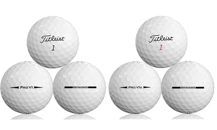 Five Dozen Factory Refinished Mint Golf Balls with Delivery from Found Golf Balls (Up to 42% Off). Six Options. - Primary Image