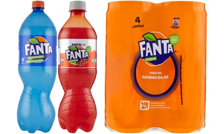 Fino a 48 lattine o bottiglie di bibite gassate Fanta