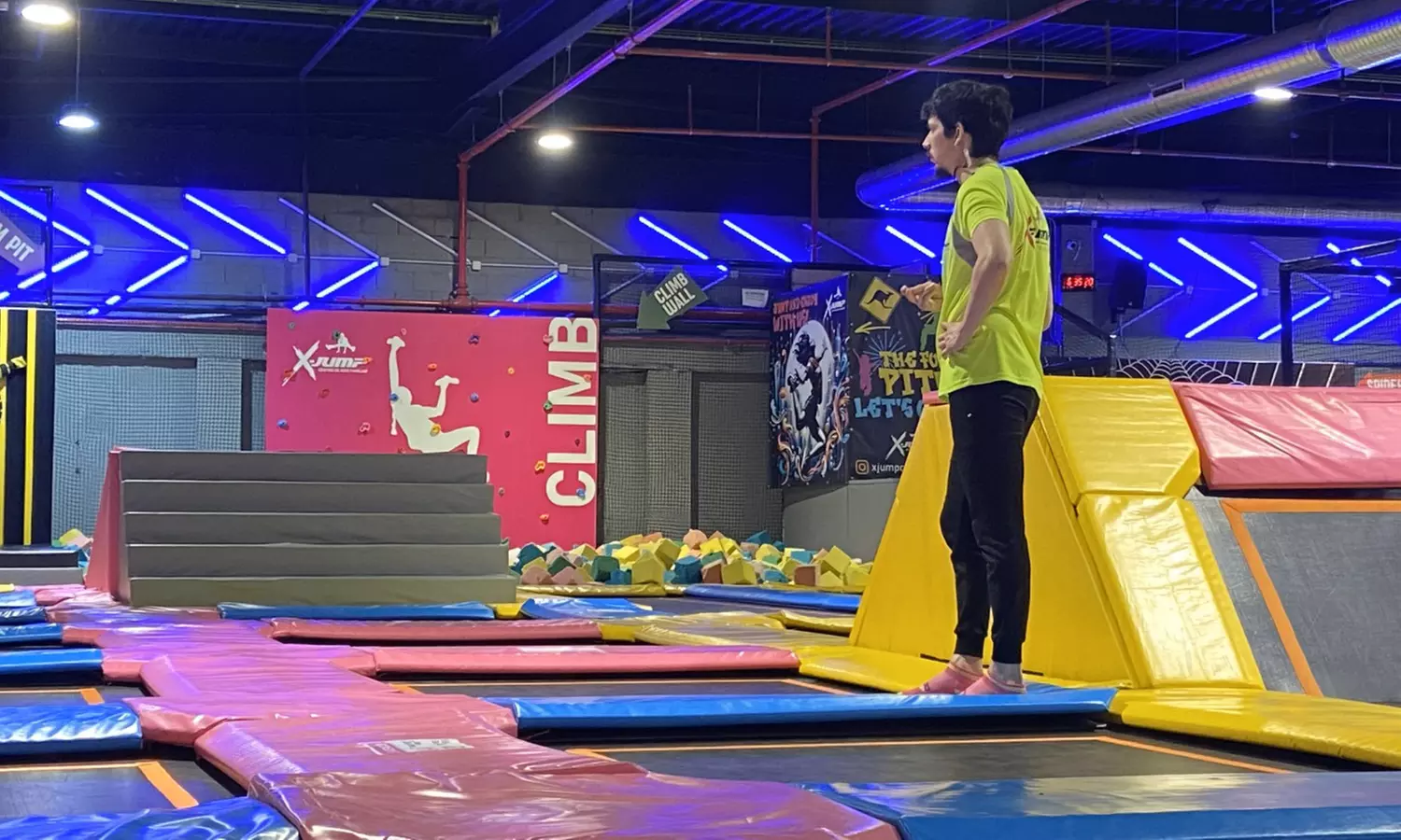 1 o 2 horas de saltos en camas elásticas