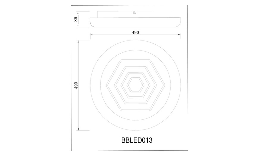 Image 20: Lampadari e plafoniere LED