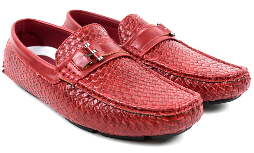 Image 6: Men's Perforated Loafers