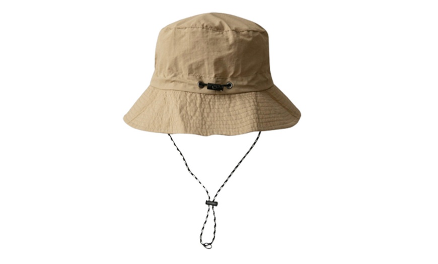 Image 4: Bucket Hat with Chin Strap