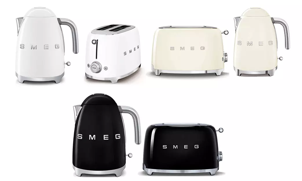 SMEG 2-Slice Toaster and 1.7-litre Kettle Set - Primary Image
