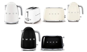  SMEG Kettle and Two-Slice Toaster 