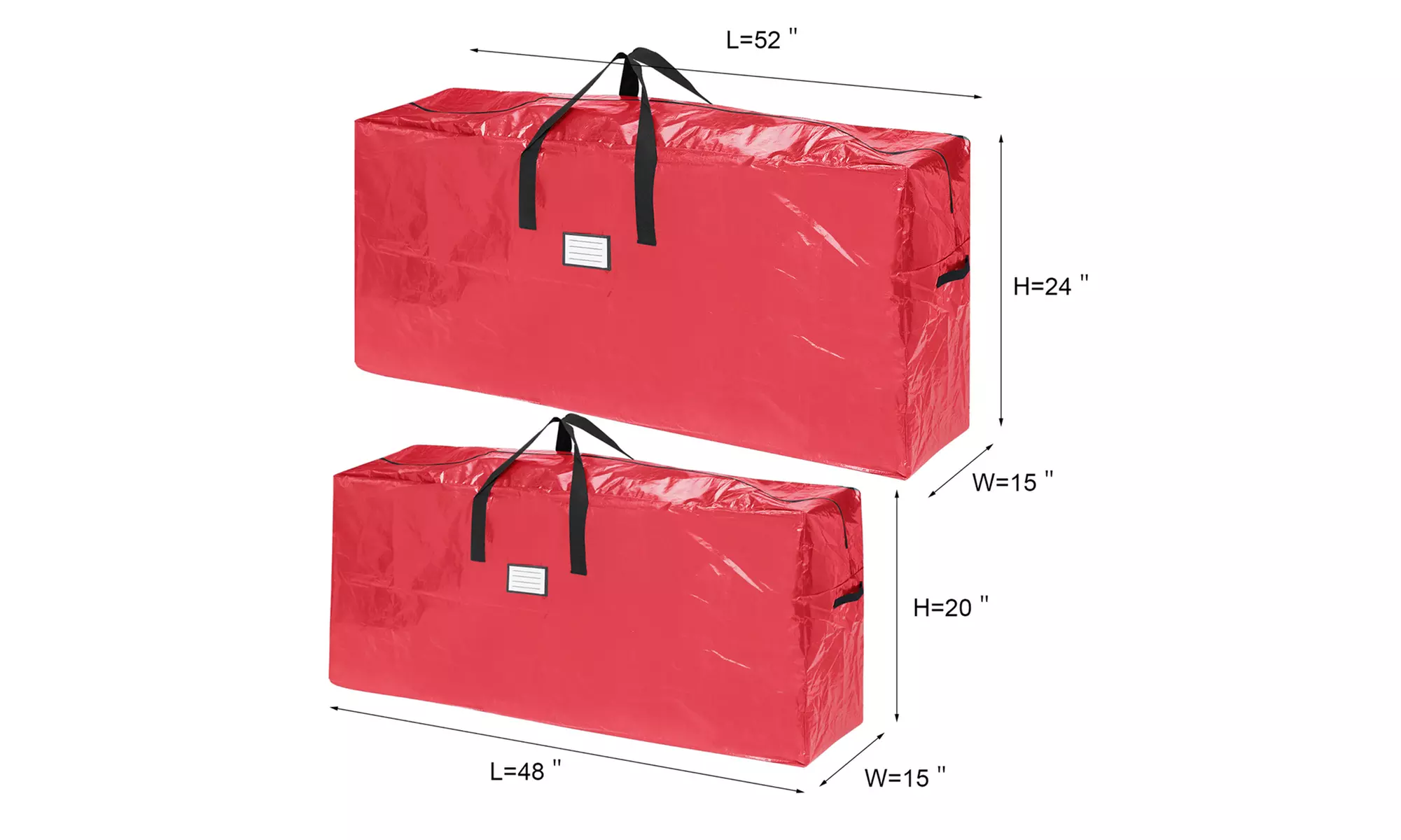 Holiday Tree Storage Bags for 7.5' and 9' Tree (2-Pack) - Second Medium